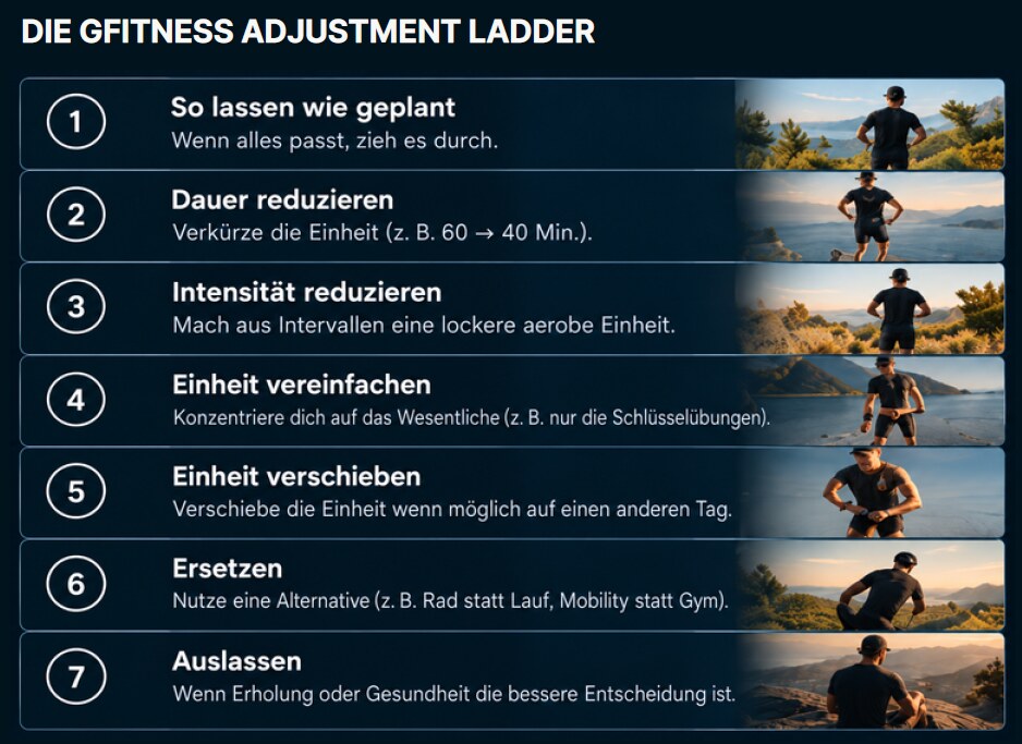 Guide-Seite — Die GFitness Adjustment Ladder